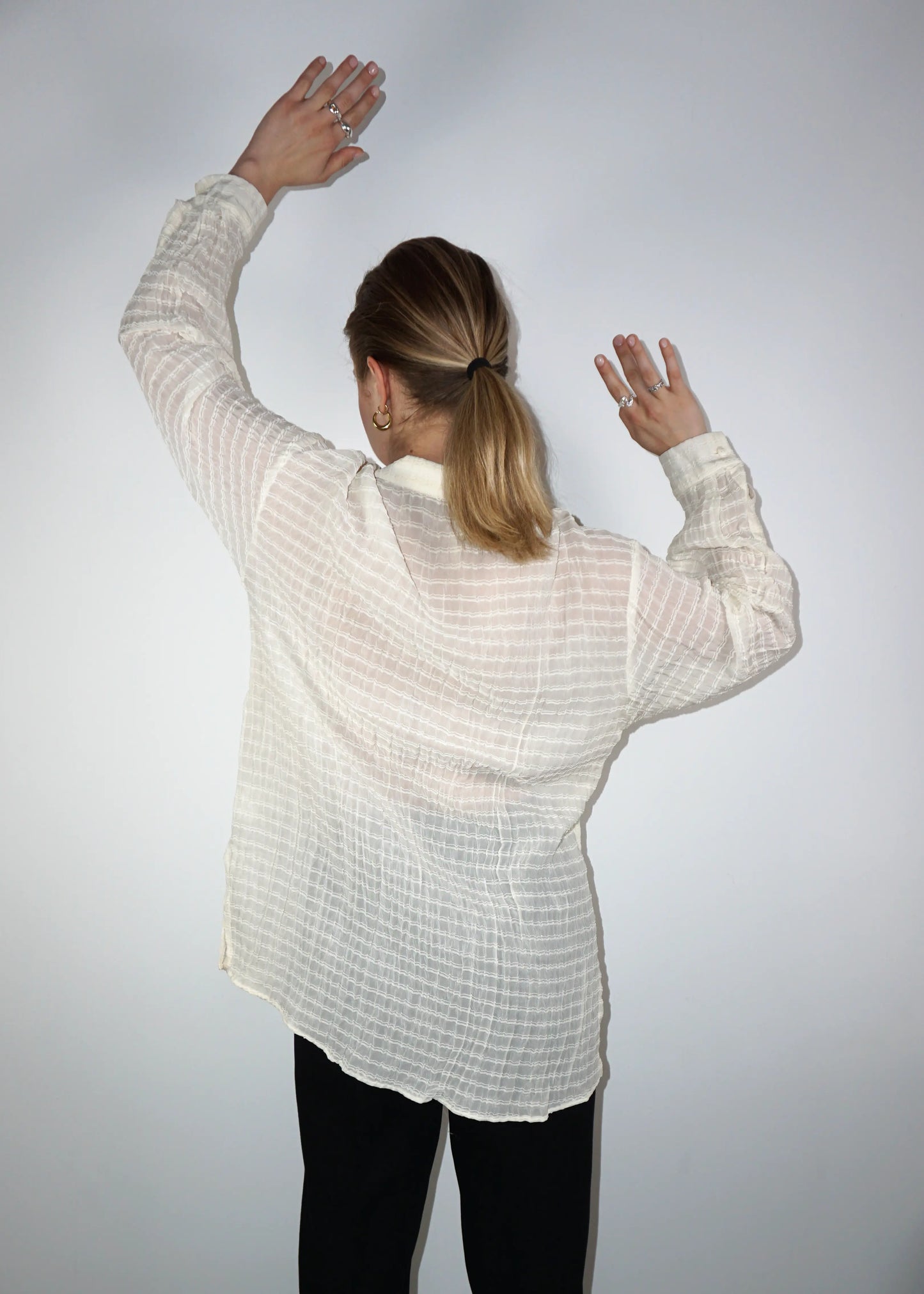 Sheer Textured Shirt