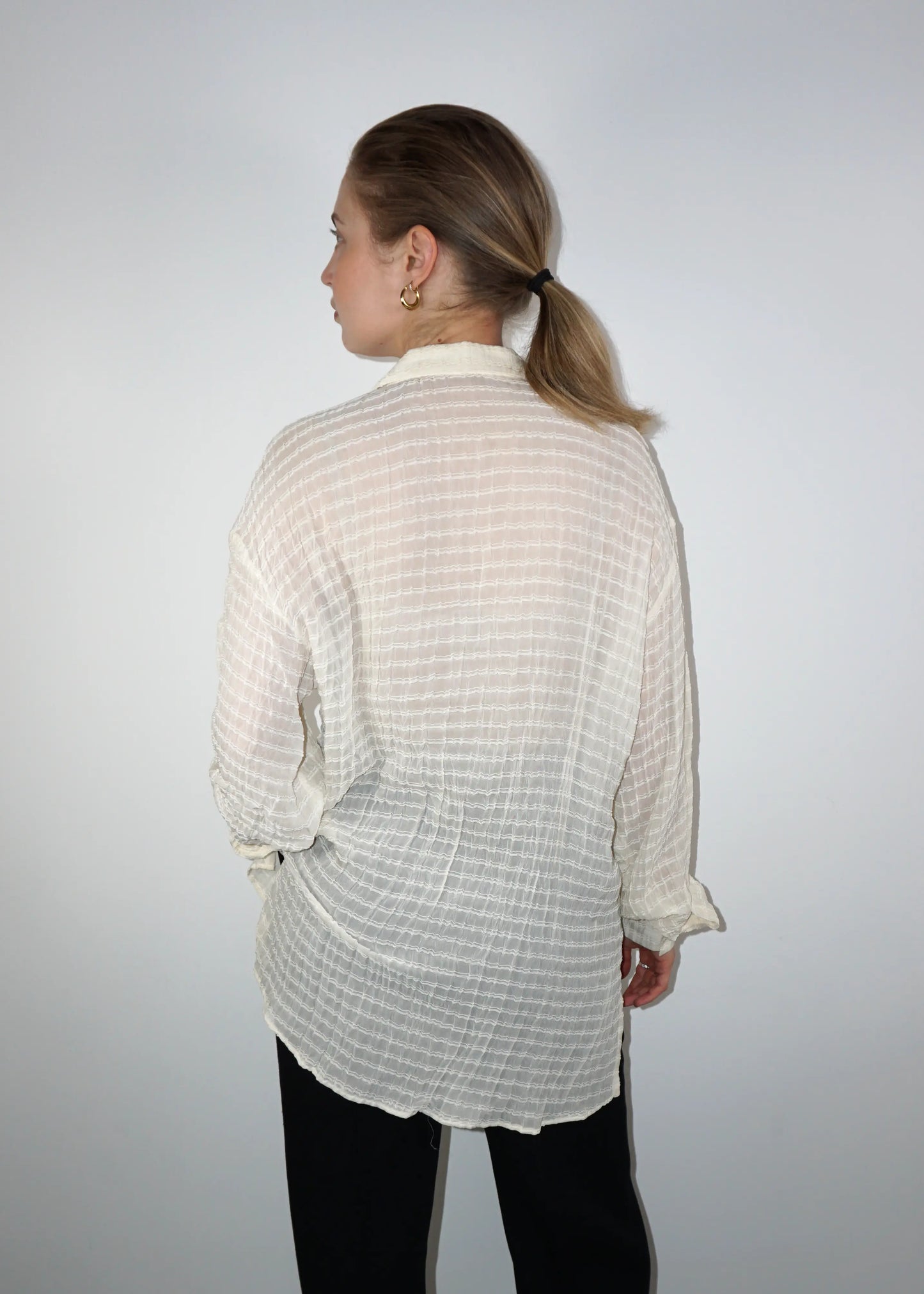 Sheer Textured Shirt
