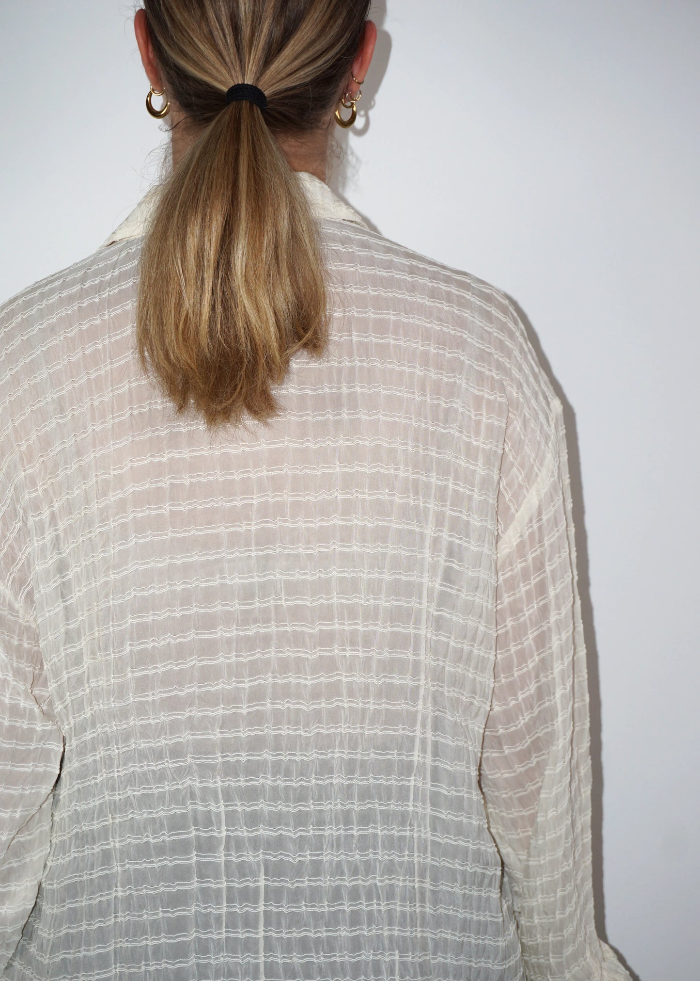 Sheer Textured Shirt