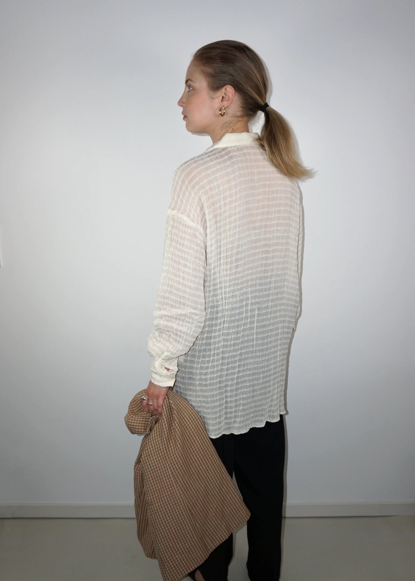 Sheer Textured Shirt