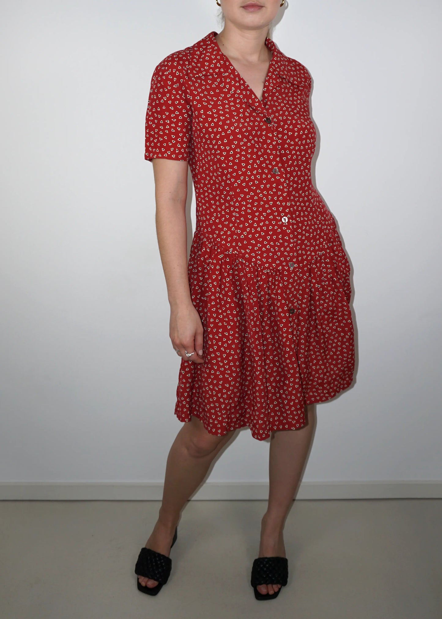 Vintage Stefanel Dress with pattern