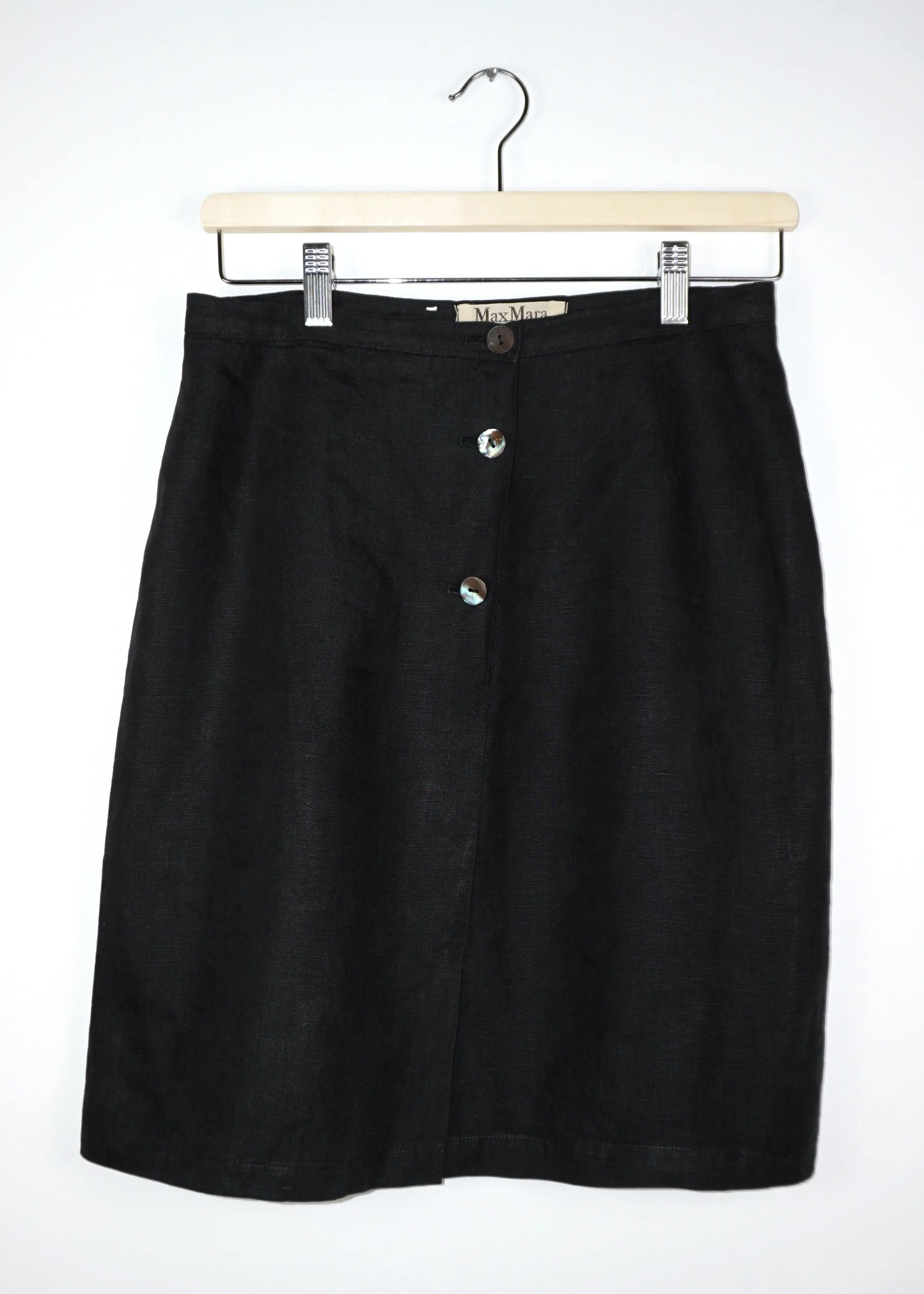 Vintage MaxMara Linen Skirt