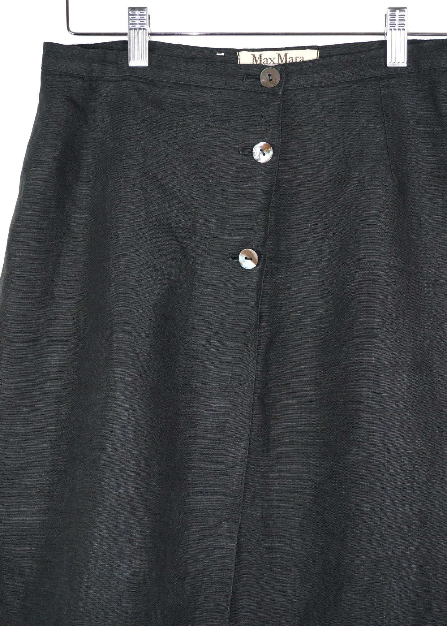 Vintage MaxMara Linen Skirt
