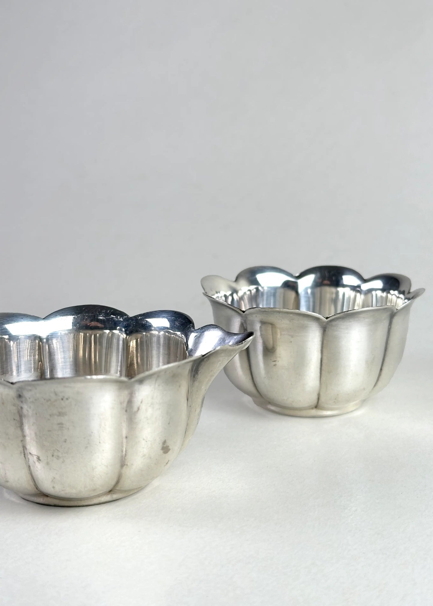 Vintage Silver-Plated Sugar & Creamer Set