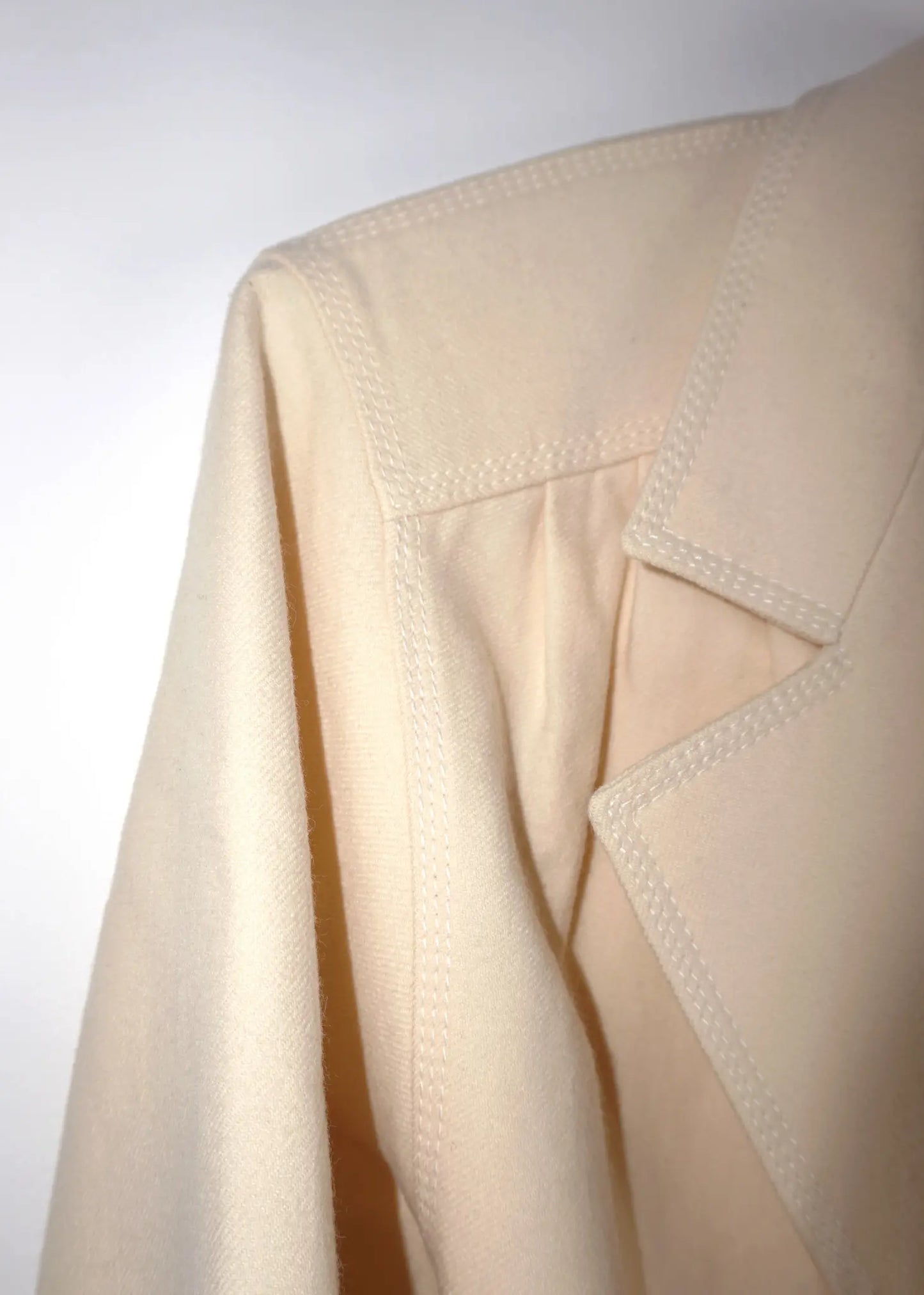 Vintage Wool Blazer To Tie