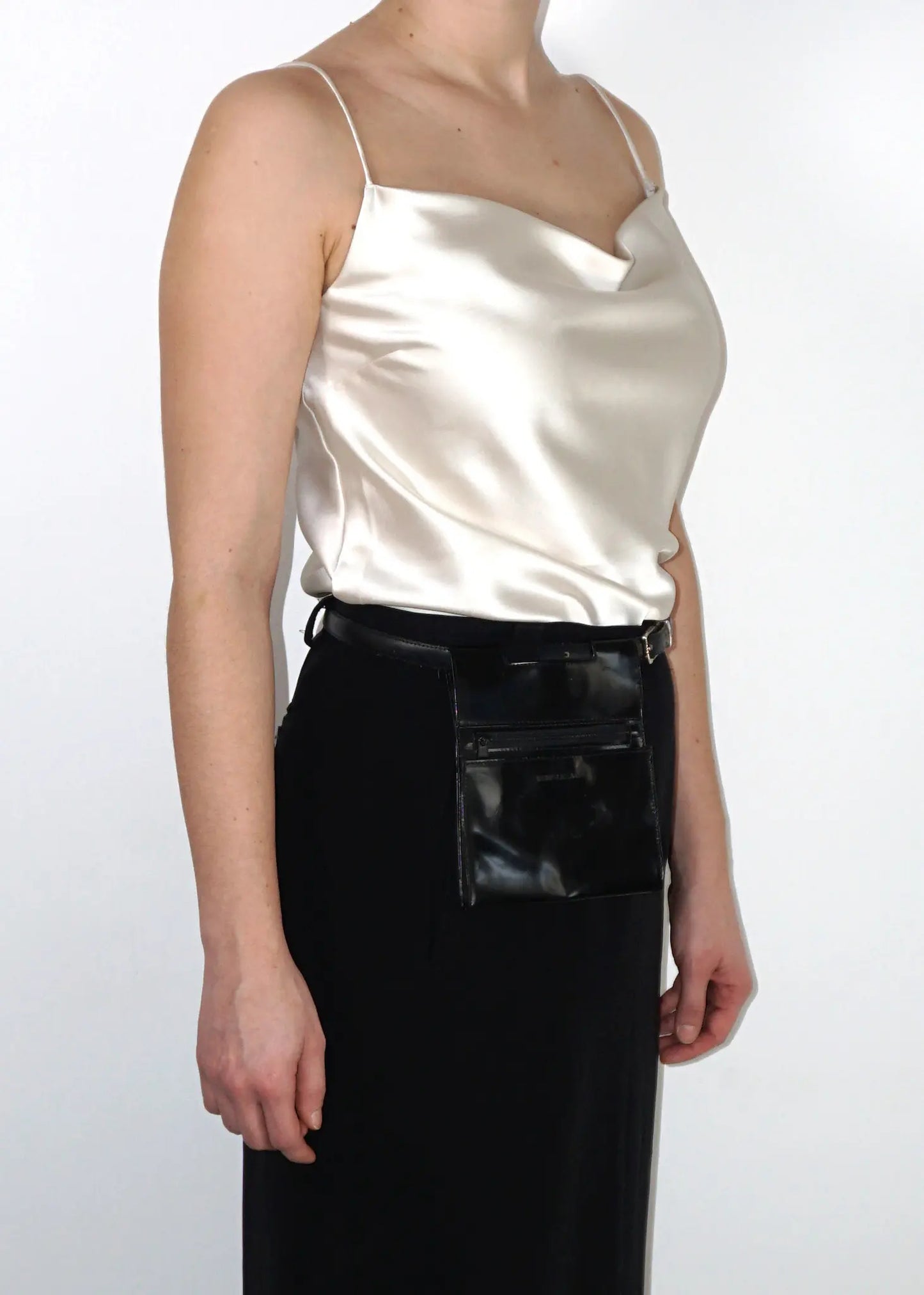 René Lezard Belt Bag with Zipper