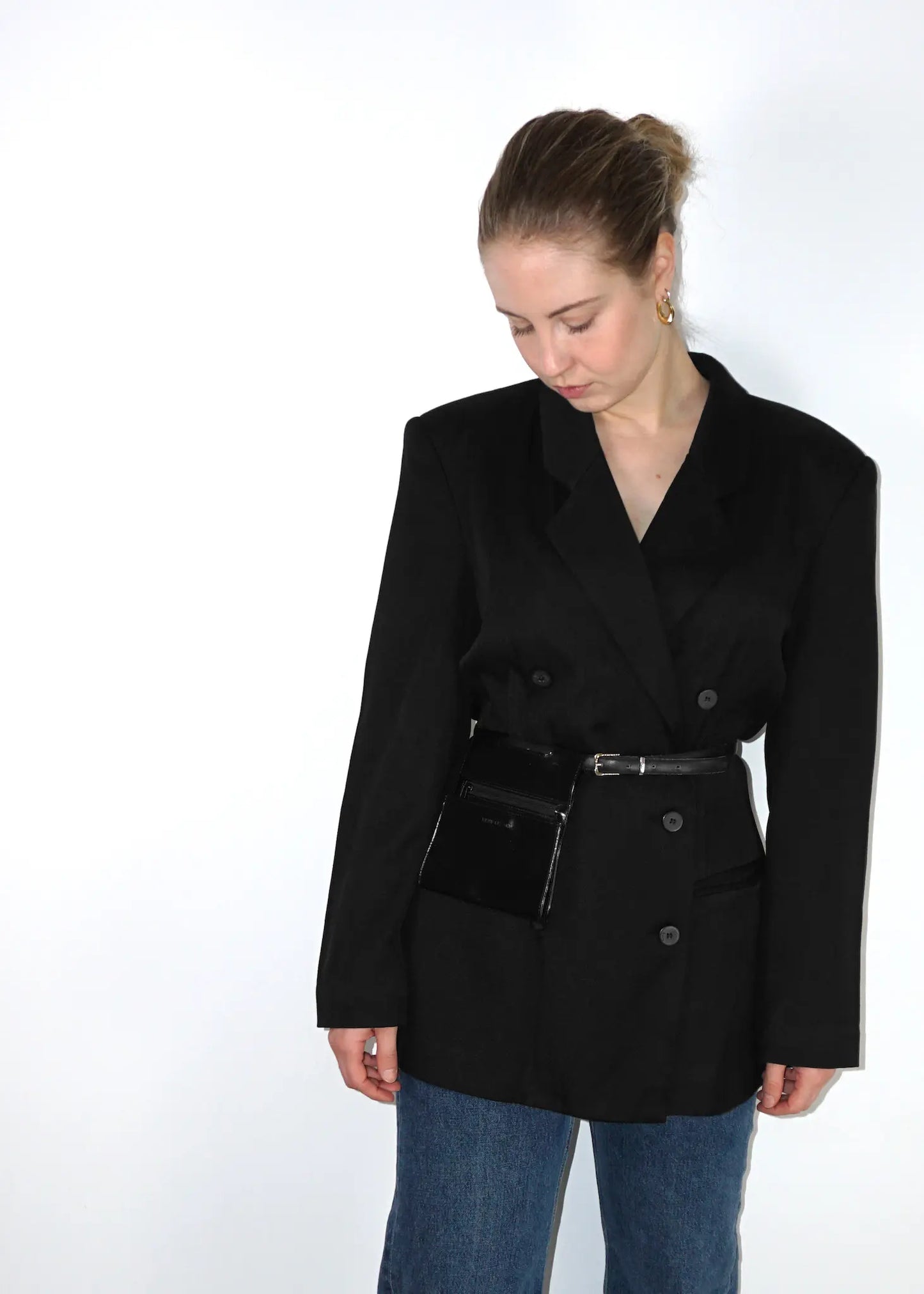 René Lezard Belt Bag with Zipper