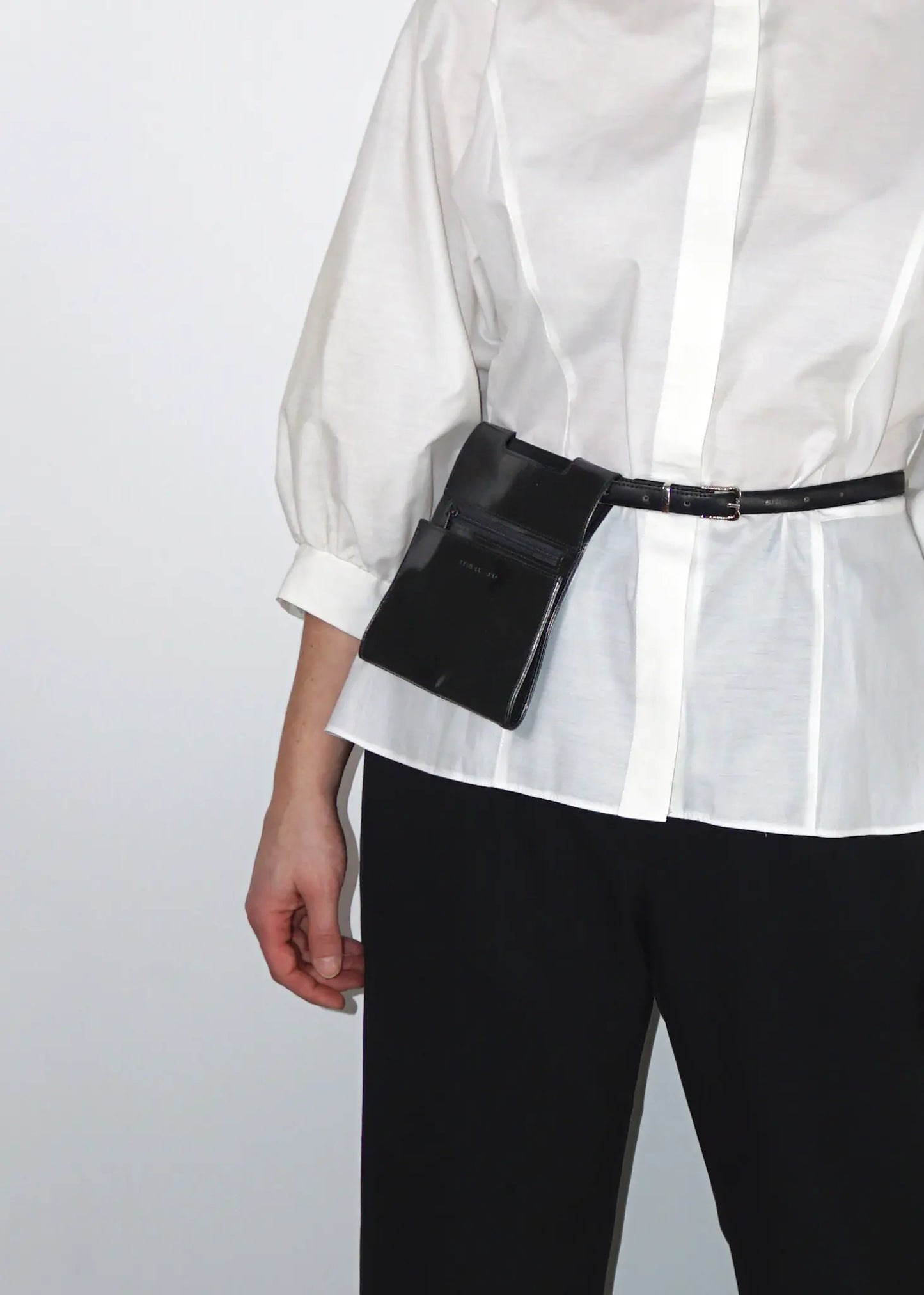 René Lezard Belt Bag with Zipper