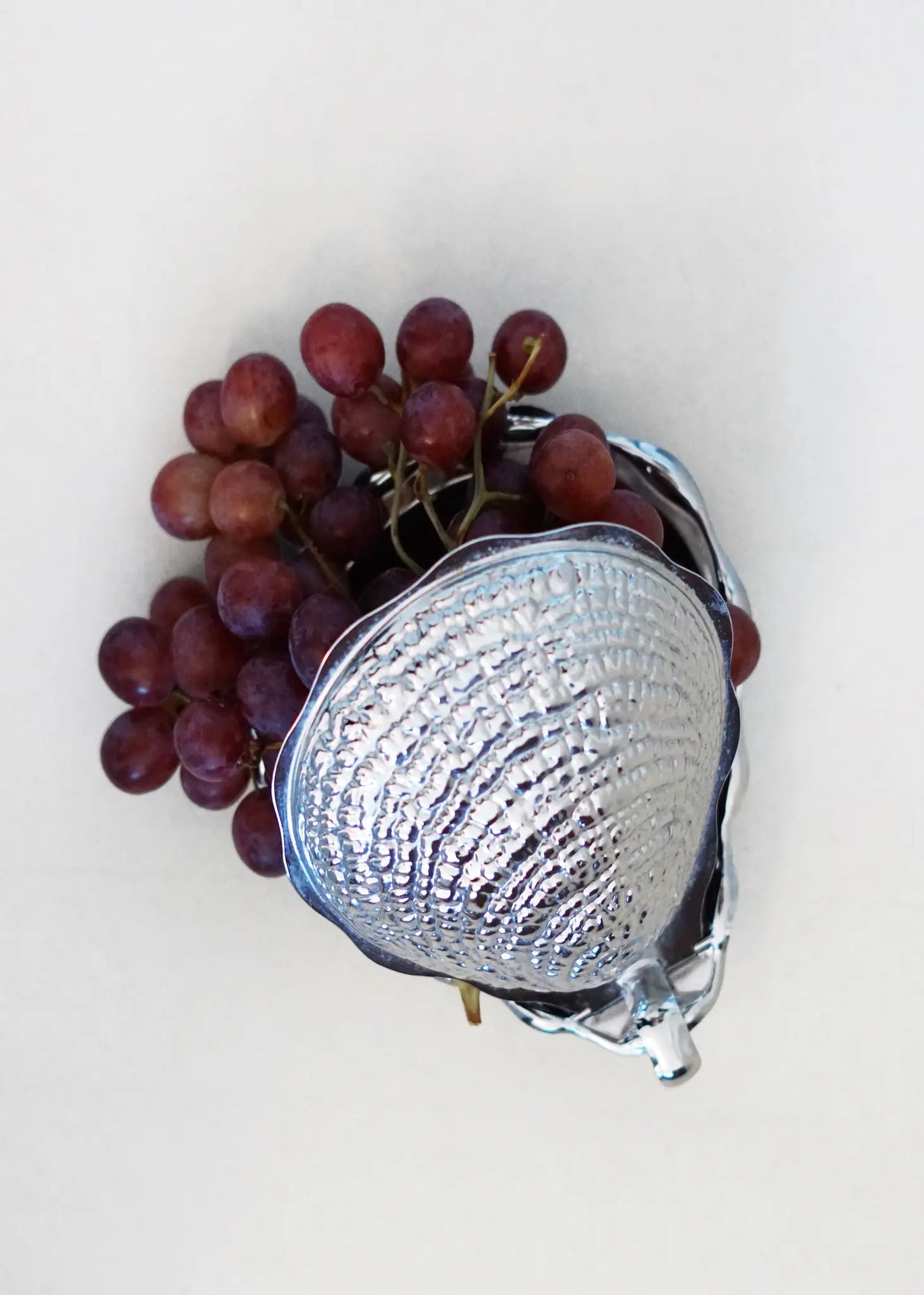 Vintage Metallic Shell Jar