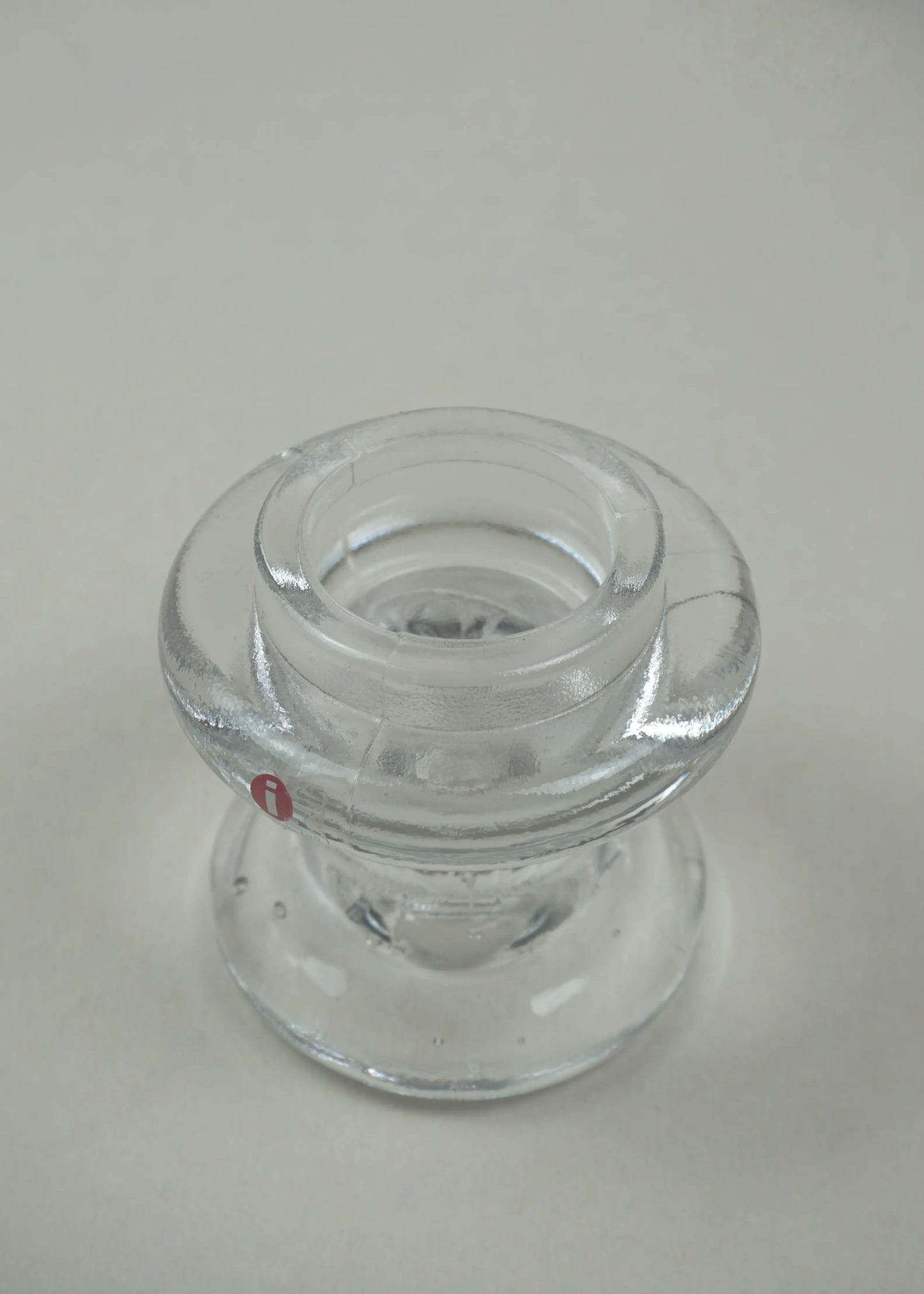 Vintage Iittala Glass Tealight Holder