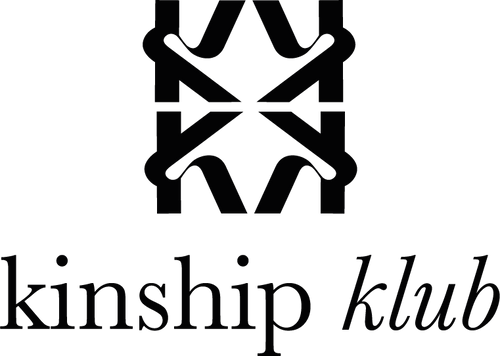 Kinship Klub Logo Brand schwarz