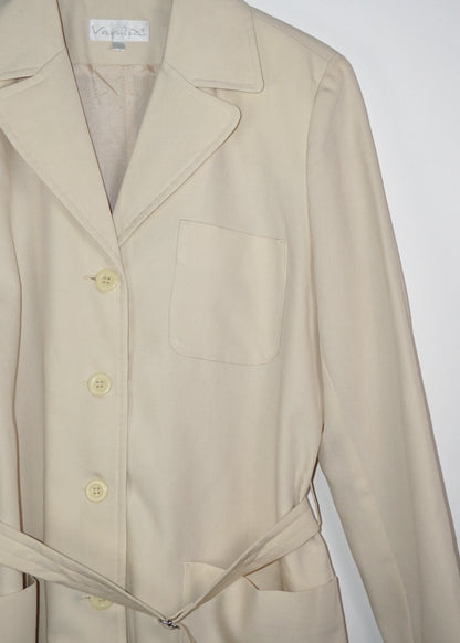Minimalist Belted Blazer
