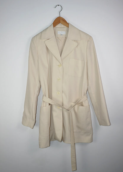 Minimalist Belted Blazer